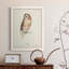 Toile encadrée de qualité supérieure Tawny Owl - prête à être accrochée-141755257-141755256
