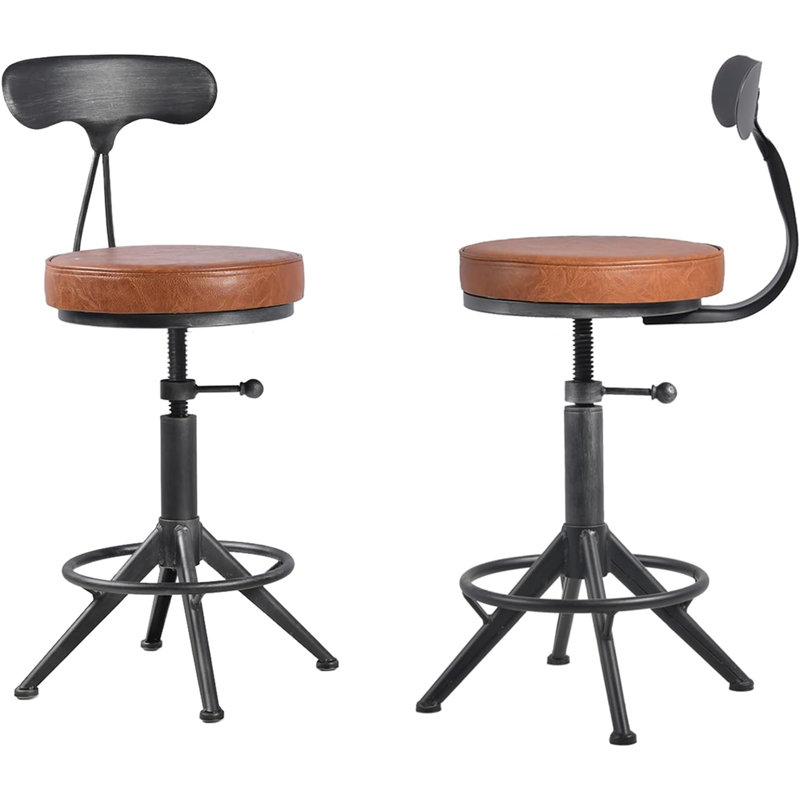 Tabouret pivotant à hauteur réglable Jomarion
