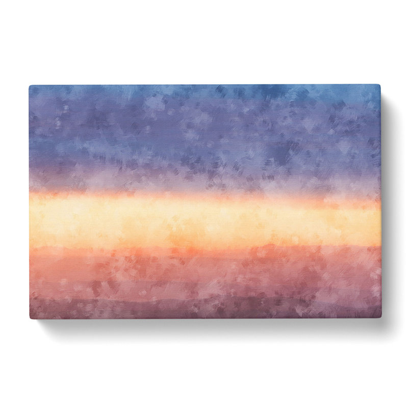 Cloud Stripes Painting - Wrapped Canvas, 50cm H x 76cm W x 3cm D