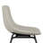 Faux Leather Swivel Upholstered Counter & Bar Stool With Metal Frame (Set of 6)-1244242196