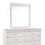 Commode double 6 tiroirs avec miroir Perdomo