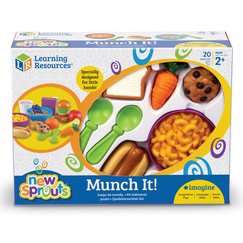 Learning Resources New Sprouts Munch It! Food Set