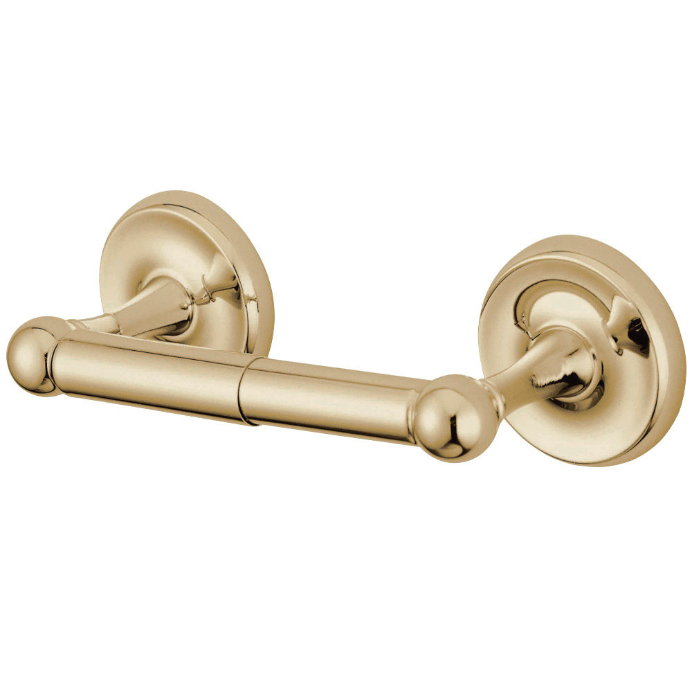 Kingston Brass Classic Toilet Paper Holder, Polished Brass
