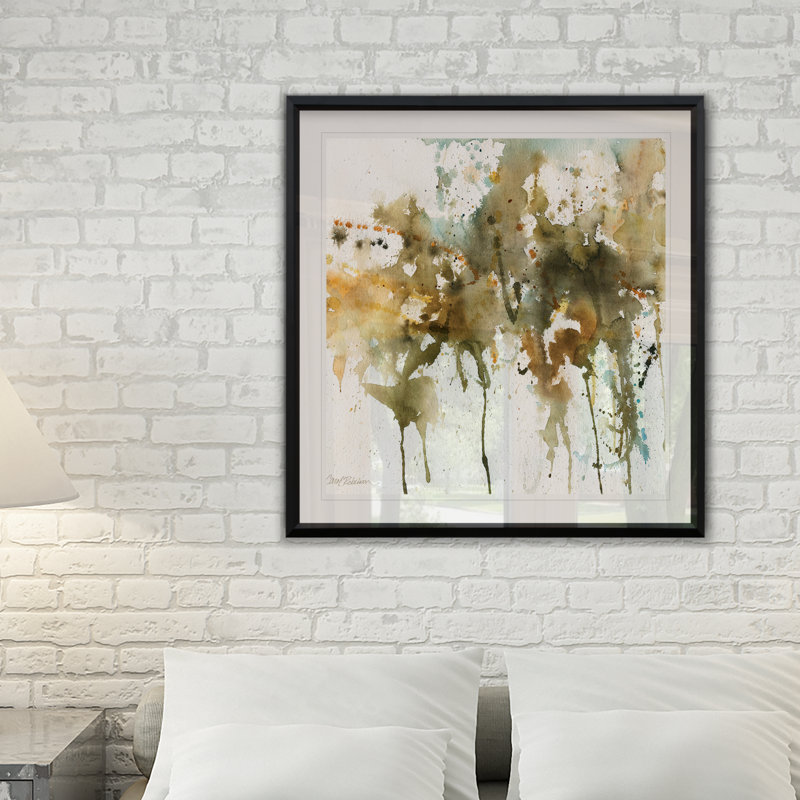 « allusion iii », reproduction encadrée, H 30,5 po x l 30,5 po x P 1,5 po