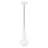 Matsu 1 - Light White/Black/Brass Single Pendant