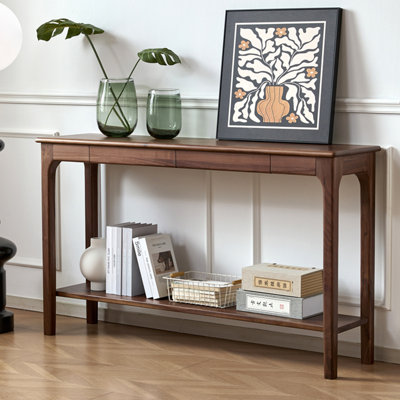 Console rétro de style champêtre