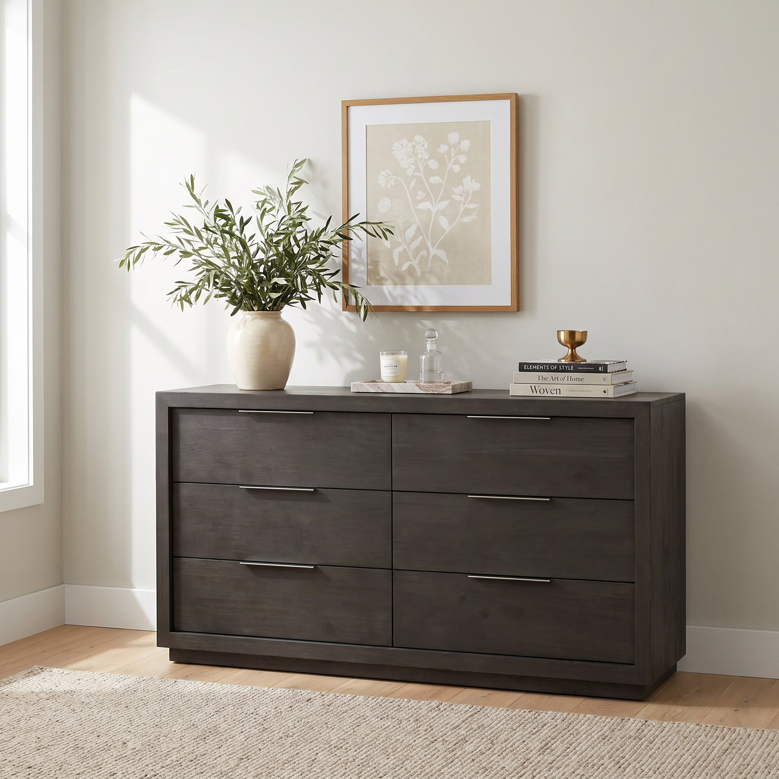 Eloise 40 " Acacia Dresser, Basalt Gray