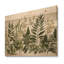 Herbes Chive Symphony III - Herbes florales sur bois-1844821658