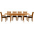 Sarah Extendable Solid Wood Top Four Leg Dining Set