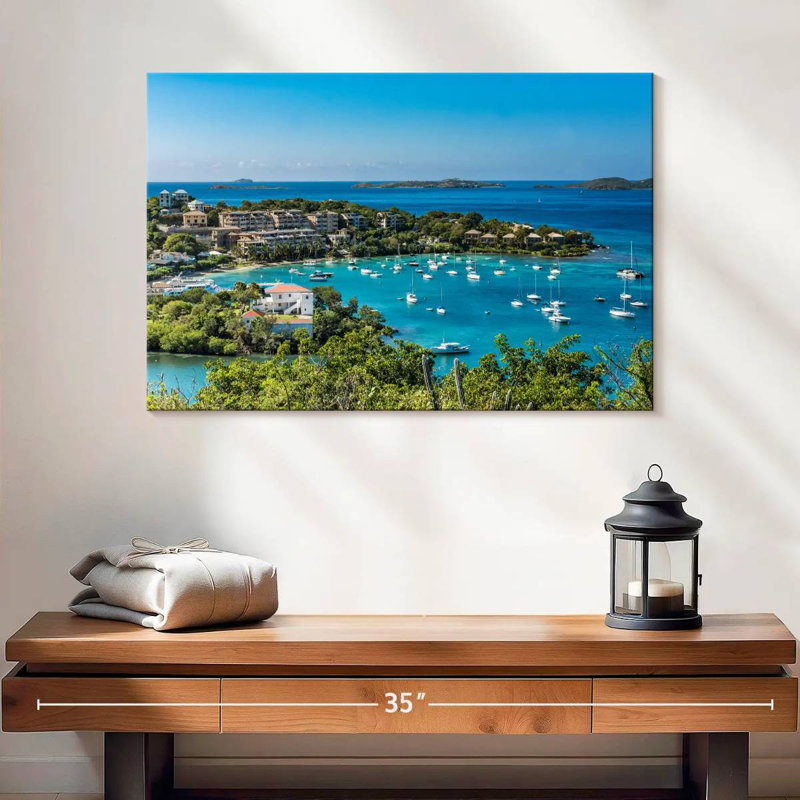 Gillard Saint John Island Yachts, 16'' H x 24'' W