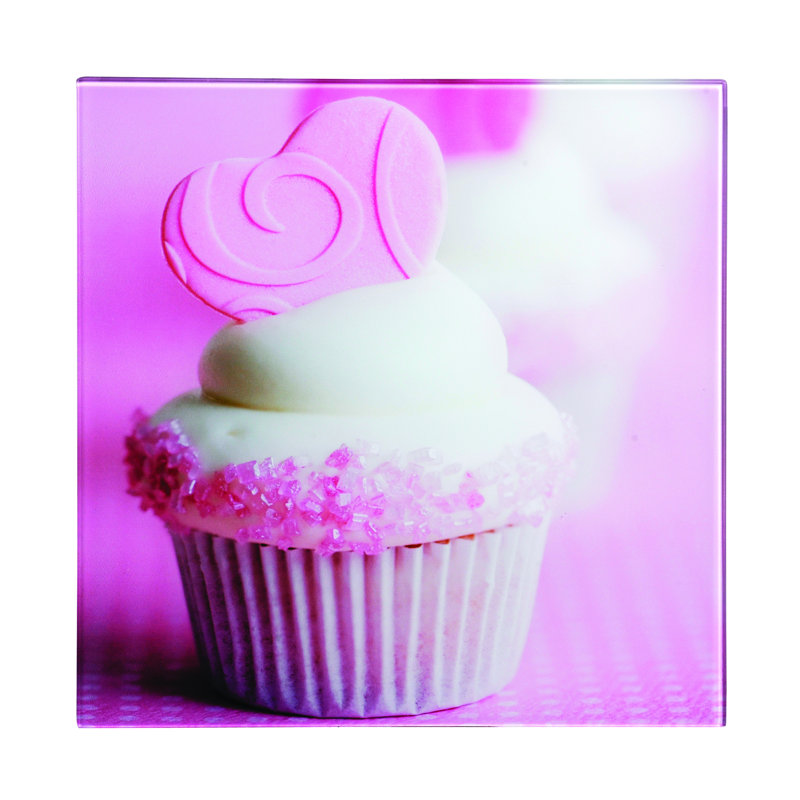 Cupcake Single Picture Frame Print on Canvas