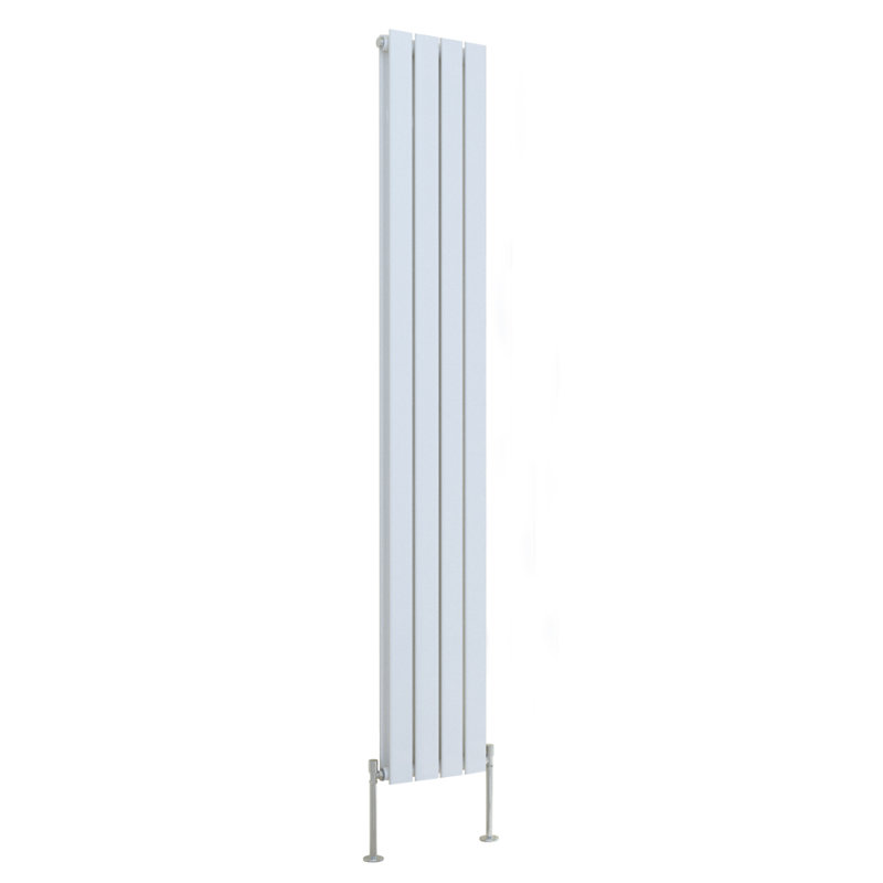 Vertical Double Flat Panel Radiators, White, 1800cm H x 272cm W x 52cm D