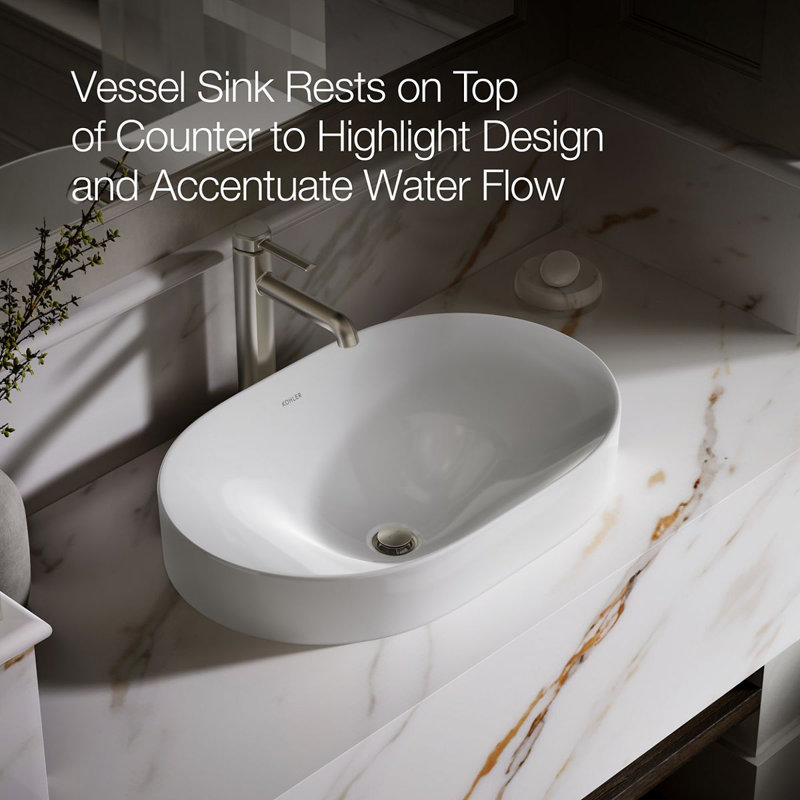 Chalice Oval Vessel Bathroom Sink