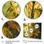«Roarie Green Floral Bamboo Oasis II», reproduction sur toile-88524930-88524935