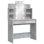 Micsunel Dressing Table with Mirror and Storage Included