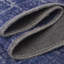 Tapis transitionnel de couleur marine / ivoire-1350808527