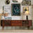 Multilayer solid wood TV stand-106736863