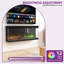 Metro Lane Black Electric Fireplace