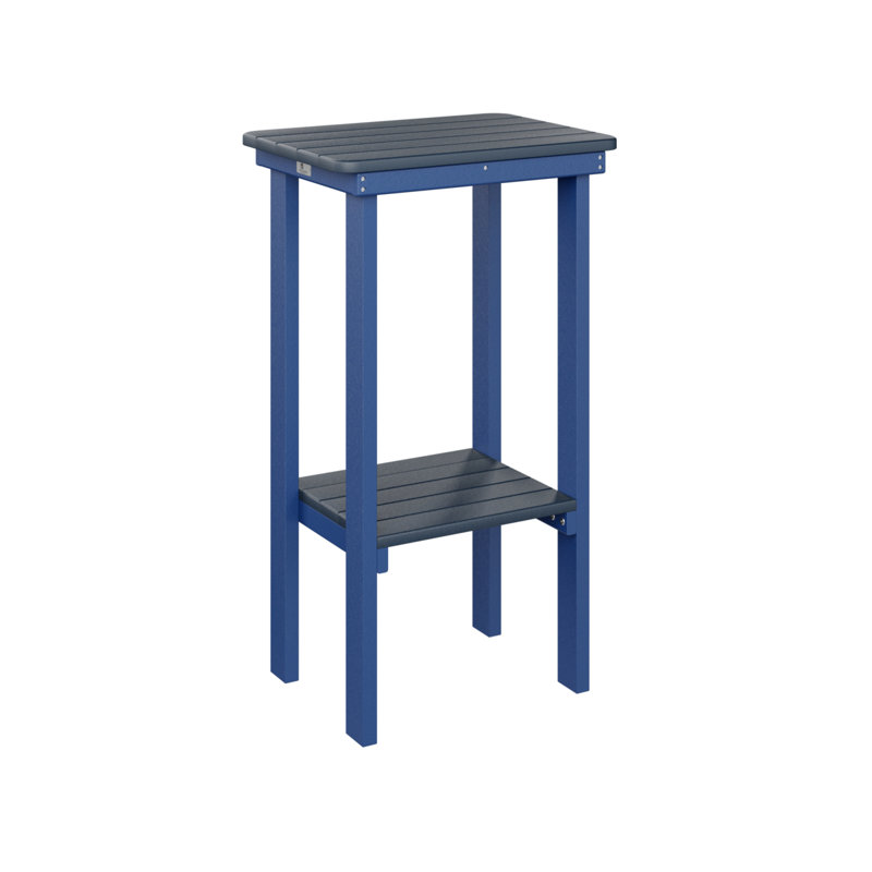 Table de bout rectangulaire Berlin Gardens, Acajou antique, Marine