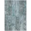 Machine Washable Indoor/Outdoor Cinead ACN1715 Teal 1'8" x 2'6" Rug-104848125