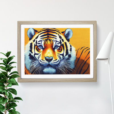 Tiger Portrait Vol.3 - Single Picture Frame Print