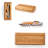 Elan Deluxe Gift Set - Stainless Steel Waiter-Style Corkscrew In Bamboo Box
