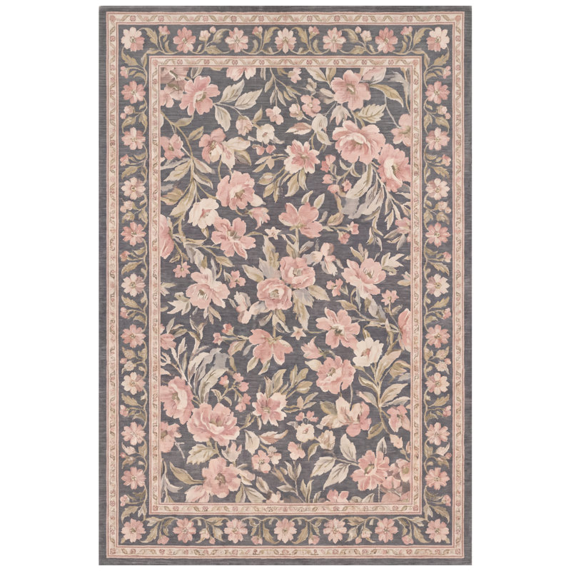 Tapis à poils courts pour l'extérieur de Kunzite, Rectangle 2 pi 11 po x 4 pi 11 po
