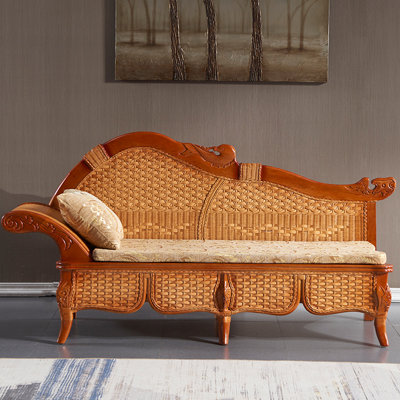 Bedroom Ergonomic Rattan Indoor Chaise Lounges by Bayou Breeze