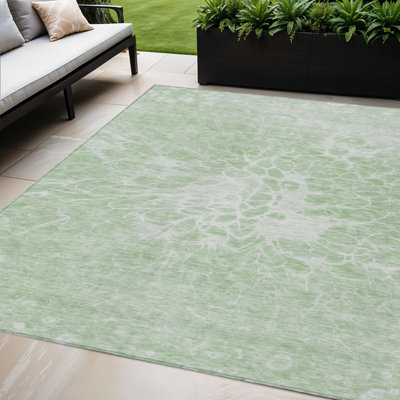 Tapis intérieur lavable abstrait ivoire 5 pi x 8 pi