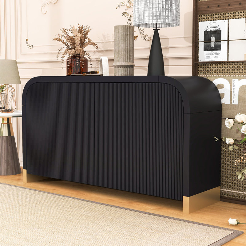 Buffet Modern Wave, Noir