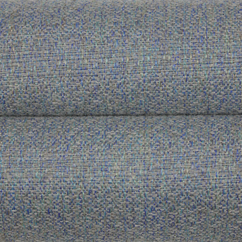 Yannick Polyester Solid Colour Bedspread, W50 x L255cm, Blue