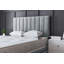  Upholstered Panel Divan Bed with Headboard-6431173-6431194