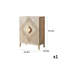 Armoire d'appoint pratique en bois massif