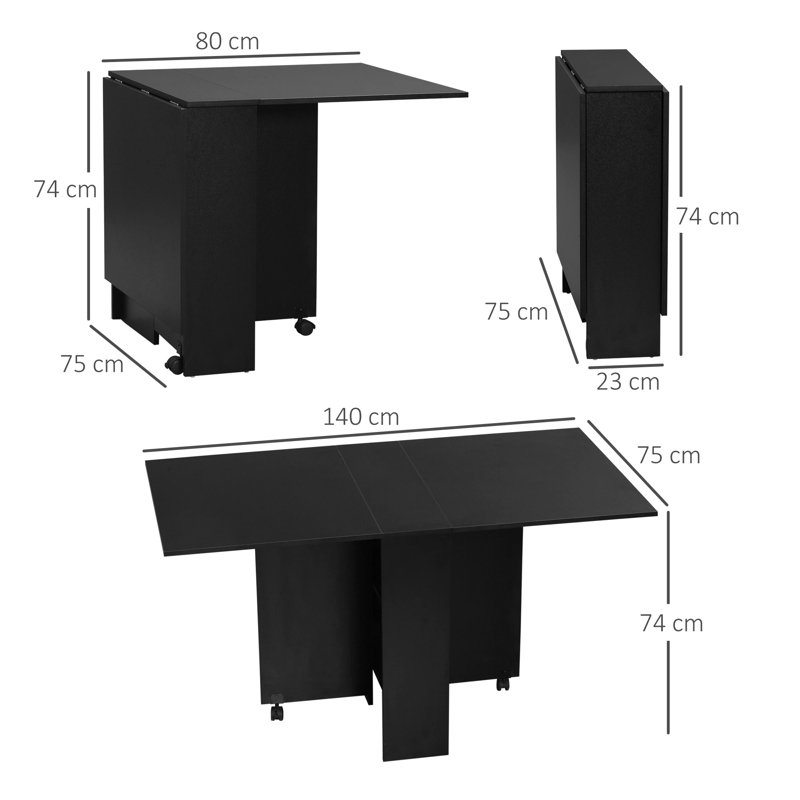 Anghelache Dining Table, Black