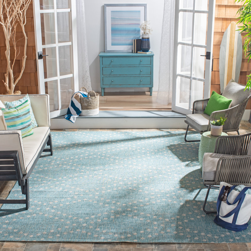 Sharri Performance Southwestern Indoor/Outdoor Area Rug, Rectangle 8' x 10'