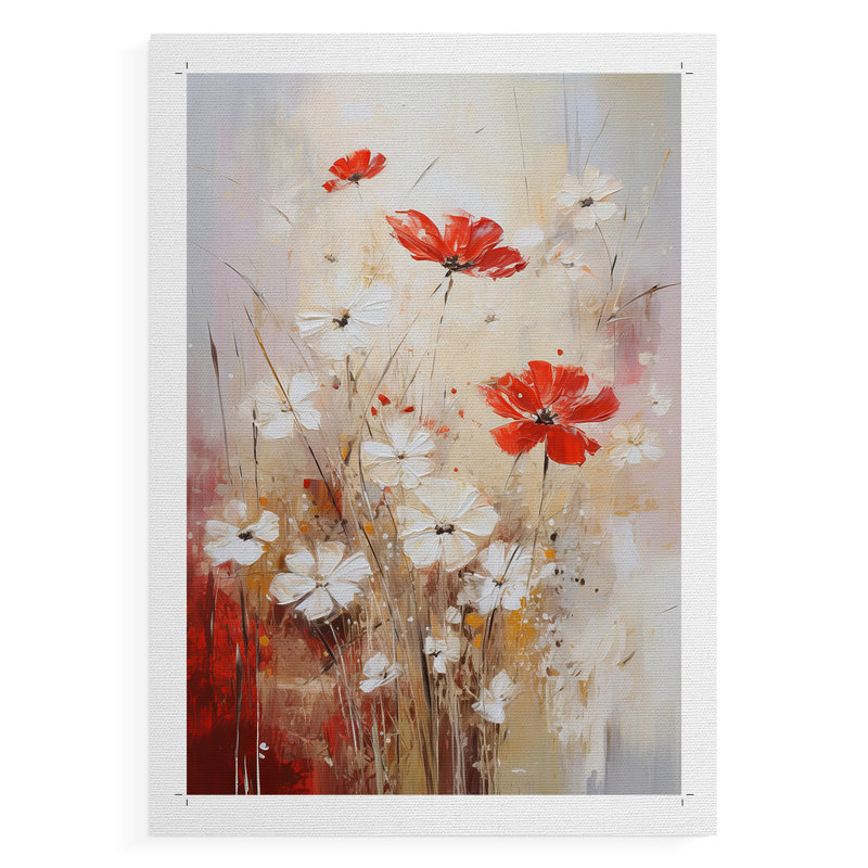 Série FLORAL CCXCIV - Impression sur toile seulement - NON CADRE, H 36 po x l 24 po