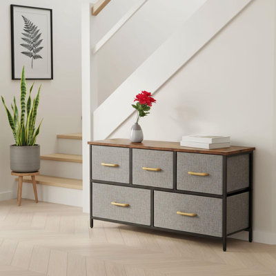 Metal 100cm W Chest of Drawers