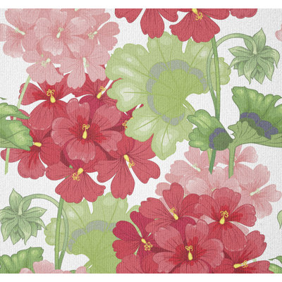 Dein Image of Victorian Pastel Flowers Multi-Purpose Fabric