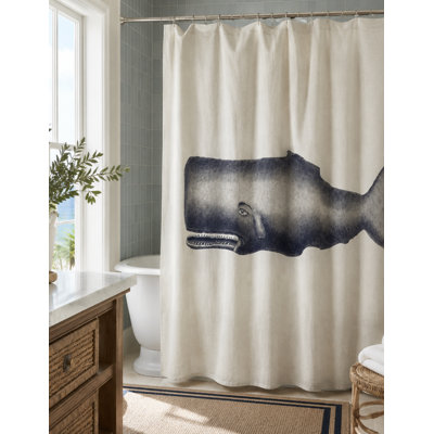 Rideau de douche simple moby
