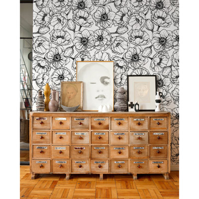 Buchananjr 2.5m x 2.5m Matte Wallpaper Roll