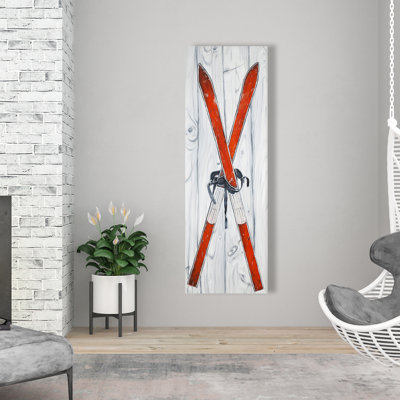 Almanzar " Vintage Red Ski "