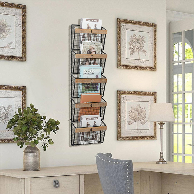 Matazzoni Wall Organizer with Wall Baskets