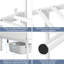 Modern Metal Bed Frame with Cross-design Headboard & Footboard-940498132-940498134