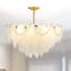 Lustre en cristal à niveaux 8 lumières 24 "à intensité variable Lamagno