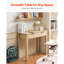 Petit bureau avec tiroirs, bureau pour enfants pour la chambre à coucher, table d'étude simple et moderne pour le dessin, la lecture, l'écriture, table de rangement rectangulaire en MDF pour la maison, le bureau, le bois clair