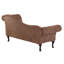 Canales Faux Leather Chaise Lounge