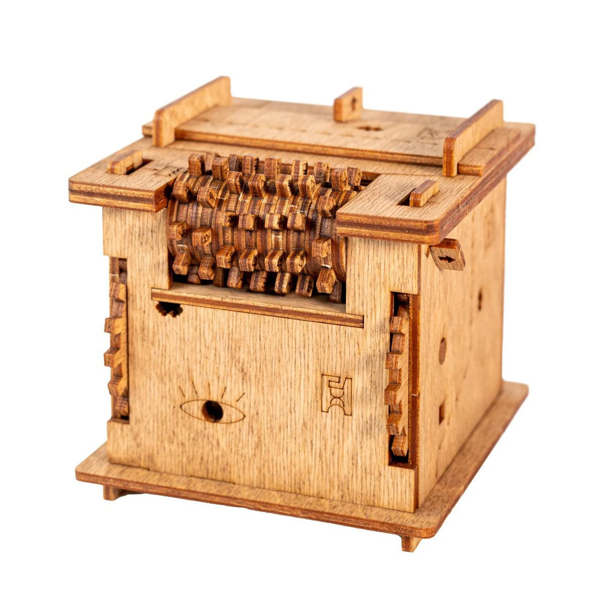 Loon Peak® Escape Room Puzzle Box 3D Wooden Brain Teaser Gift for ...