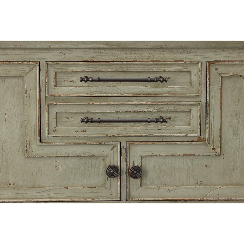 Sheridan 60'' W Solid Wood Sideboard, Gray