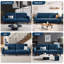 2-Seater Sofa Bed Aidden With Adjustable Backrest-1398347966