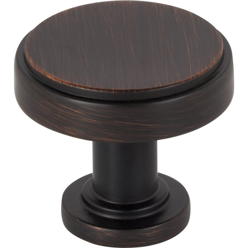 Richard Round Knob, Brushed Oil Rubbed Bronze, 1 1/4"
